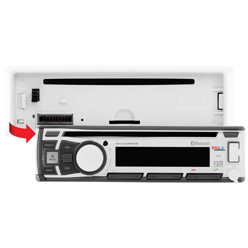 Boss Audio MR762BRGB Marine Stereo w/AM/FM/CD/BT/USB [MR762BRGB] - Twin Screws Marine Service