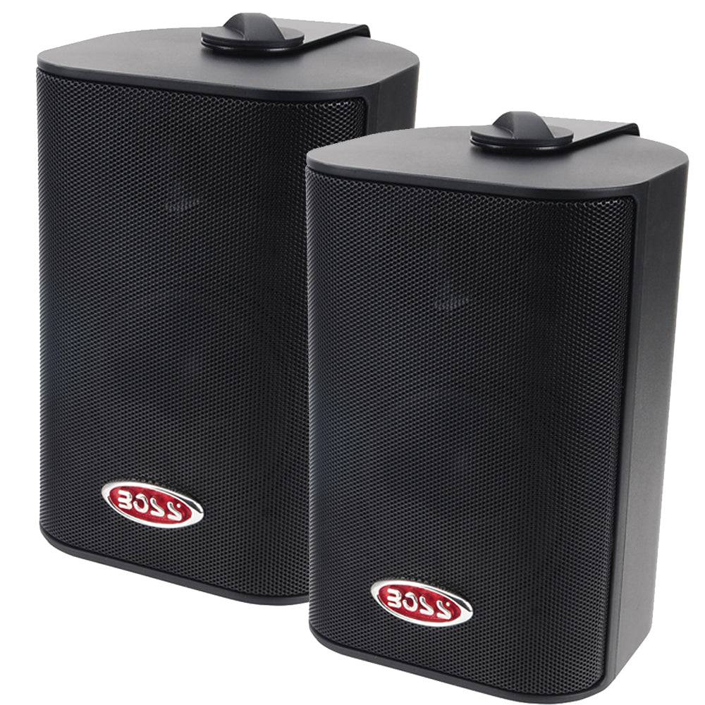 Boss Audio 4" MR4.3B Box Speakers - Black - 200W [MR4.3B] - Twin Screws Marine Service