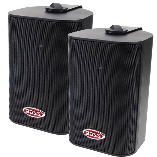 Boss Audio 4" MR4.3B Box Speakers - Black - 200W [MR4.3B] - Twin Screws Marine Service