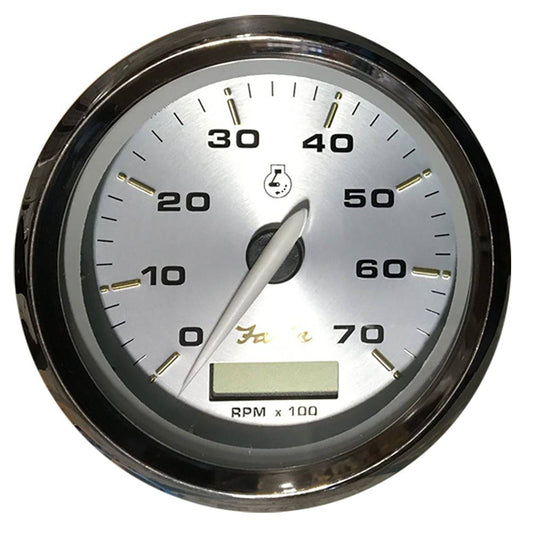 Faria Kronos 4" Tachometer w/Hourmeter - 7,000 RPM (Gas - Outboard) [39040] - Twin Screws Marine Service