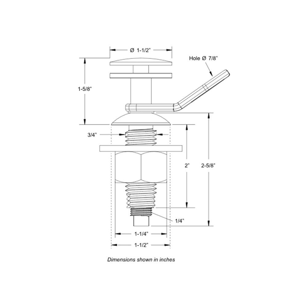 TACO Quick Release Fender Lock [F16-0151-1] - Twin Screws Marine Service