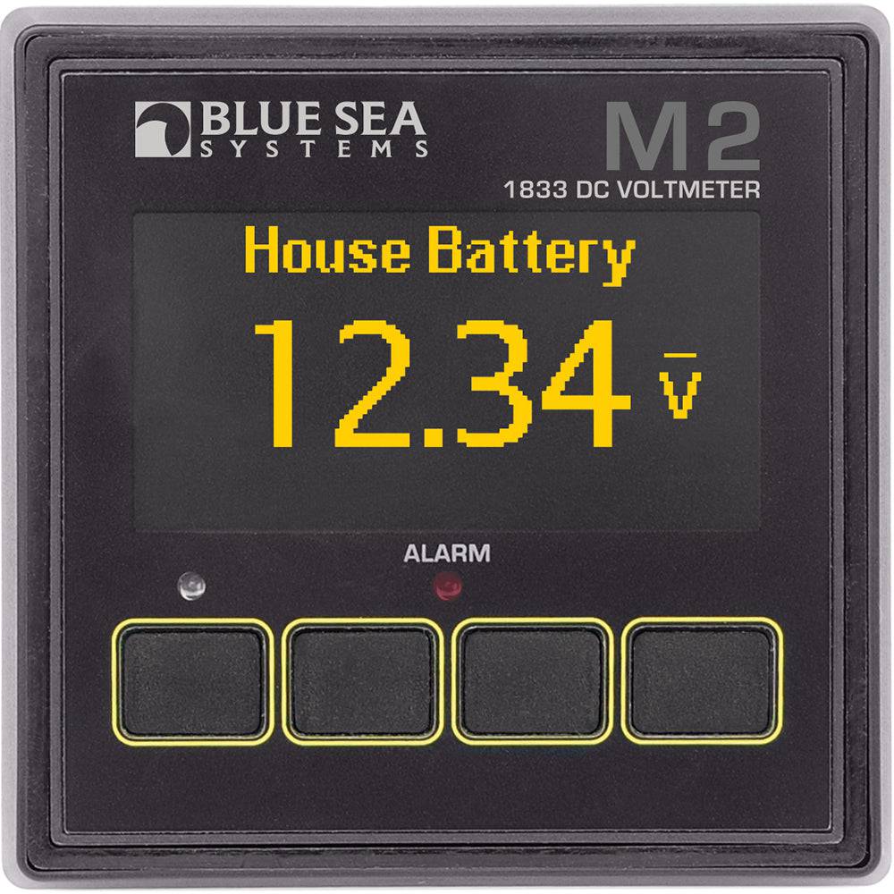 Blue Sea 1833 M2 DC Voltmeter [1833] - Twin Screws Marine Service