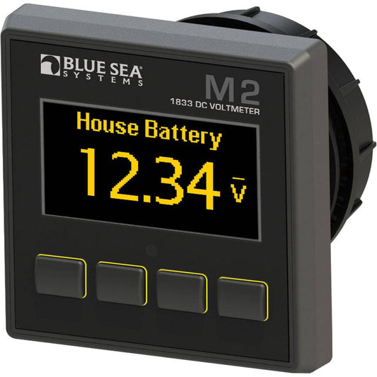 Blue Sea 1833 M2 DC Voltmeter [1833] - Twin Screws Marine Service