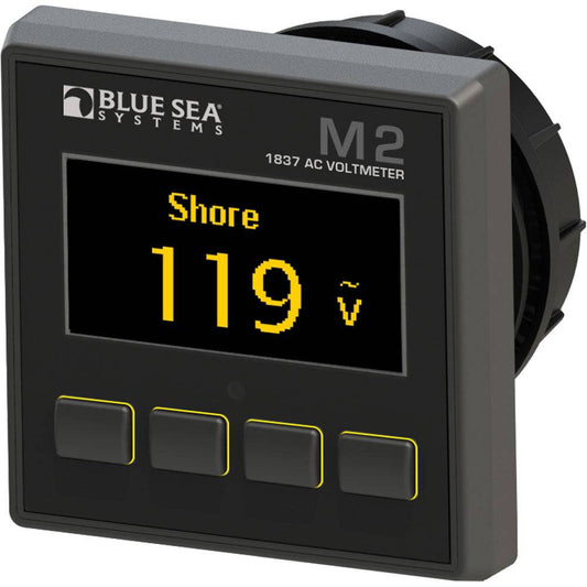 Blue Sea 1837 M2 AC Voltmeter [1837] - Twin Screws Marine Service