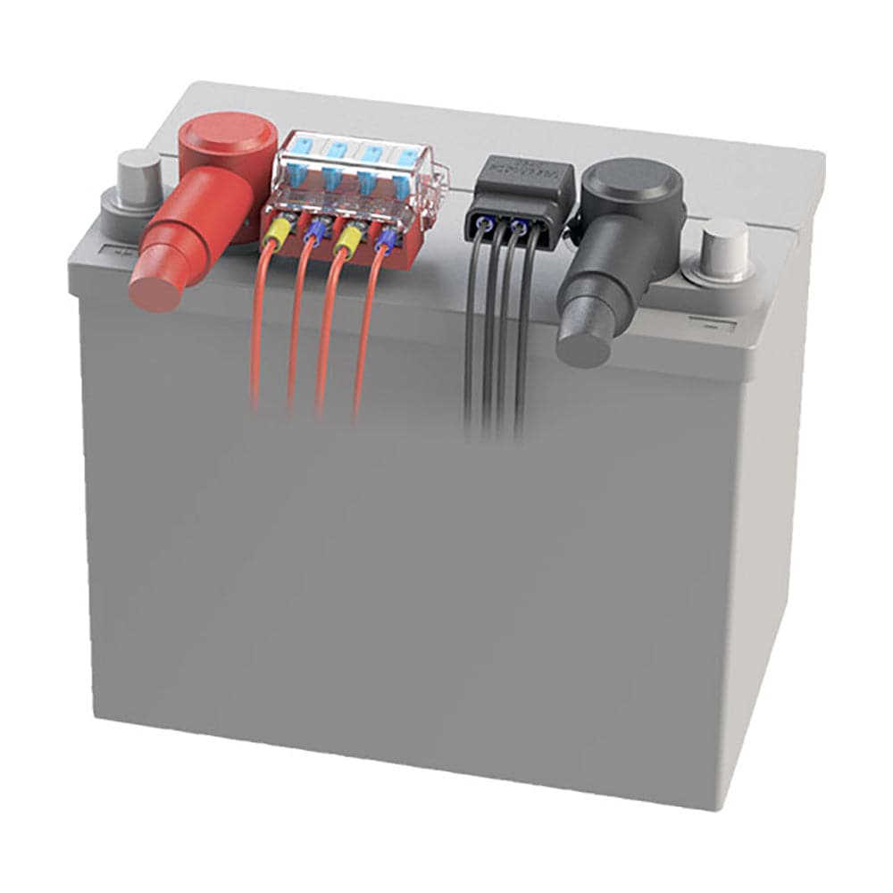 Blue Sea 5024 ST-Blade Battery Terminal Mount Fuse Block Kit [5024] - Twin Screws Marine Service