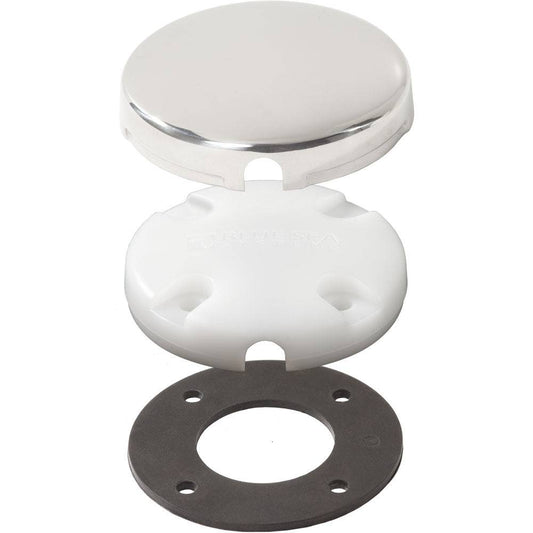 Blue Sea Side Entry CableClam w/Stainless Steel Dress Cap [1007100] - Twin Screws Marine Service