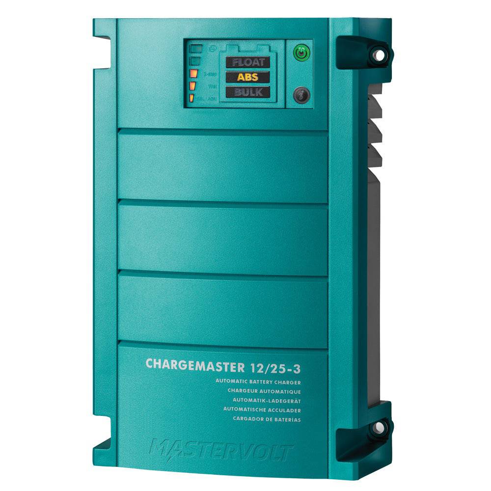 Mastervolt ChargeMaster 25 Amp Battery Charger - 3 Bank, 12V [44010250] - Twin Screws Marine Service