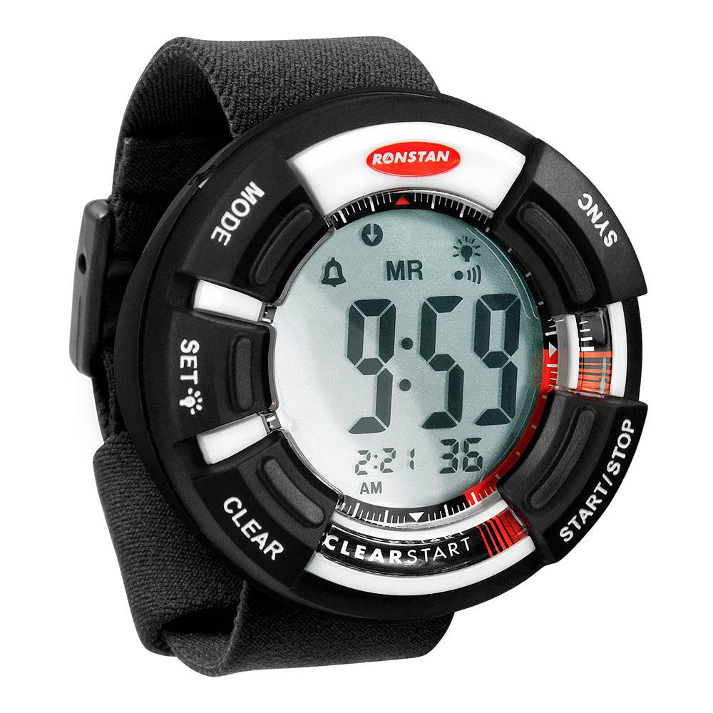 Ronstan Clear Start Race Timer - 65mm (2-9/16") - Black/White [RF4050] - Twin Screws Marine Service