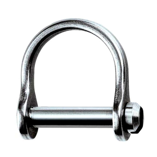 Ronstan Wide Dee Shackle - 1/8" Pin - 15/32"L x 11/32"W [RF1850S] - Twin Screws Marine Service