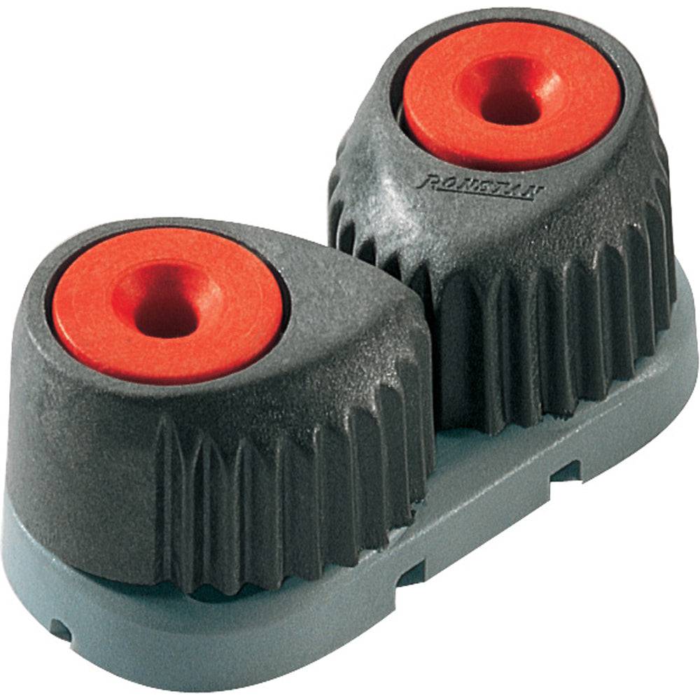 Ronstan T-Cleat Cam Cleat - Small - Red w/Grey Base [RF5001] - Twin Screws Marine Service
