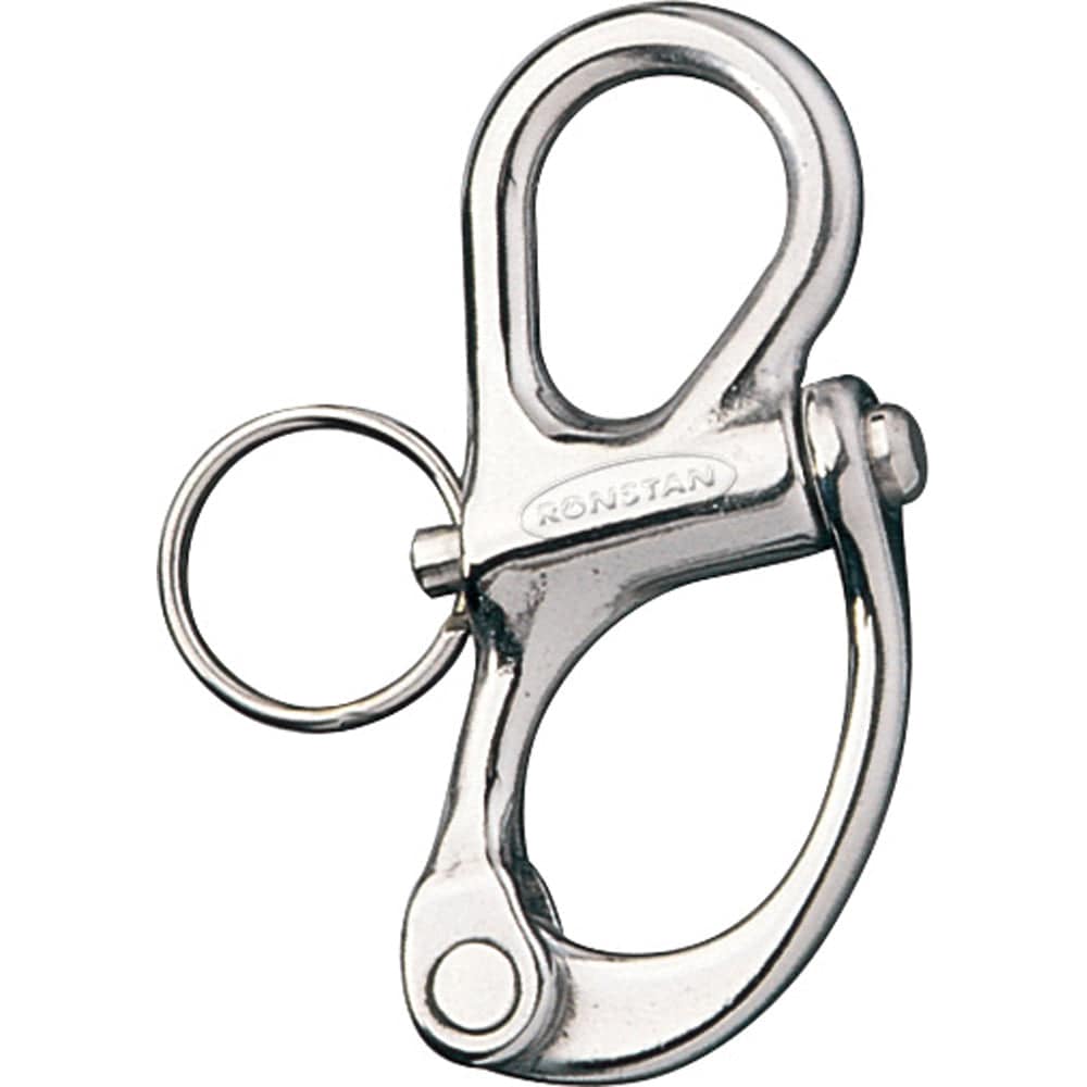 Ronstan Snap Shackle - Fixed Bail - 85mm (3-11/32") Length [RF6200] - Twin Screws Marine Service