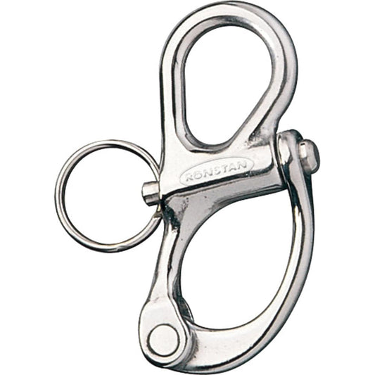 Ronstan Snap Shackle - Fixed Bail - 85mm (3-11/32") Length [RF6200] - Twin Screws Marine Service