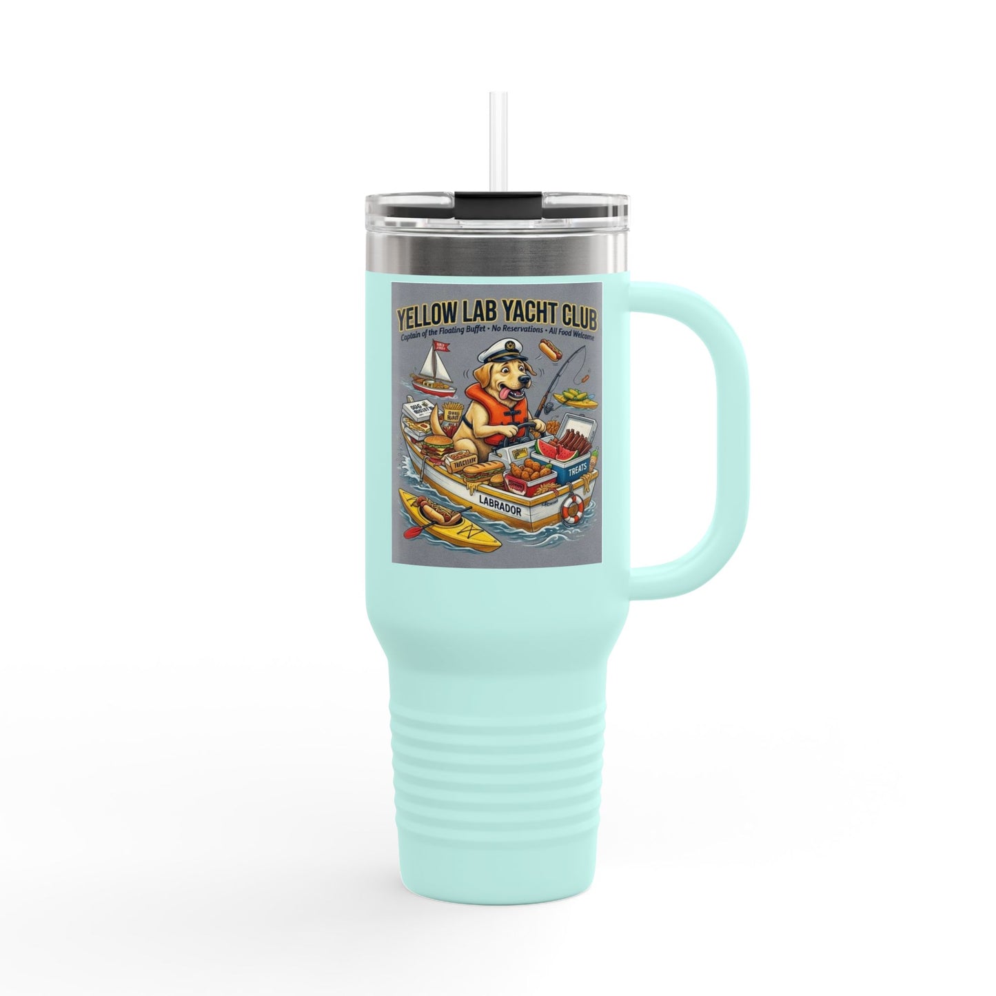 Insulated Travel Mug, 40oz