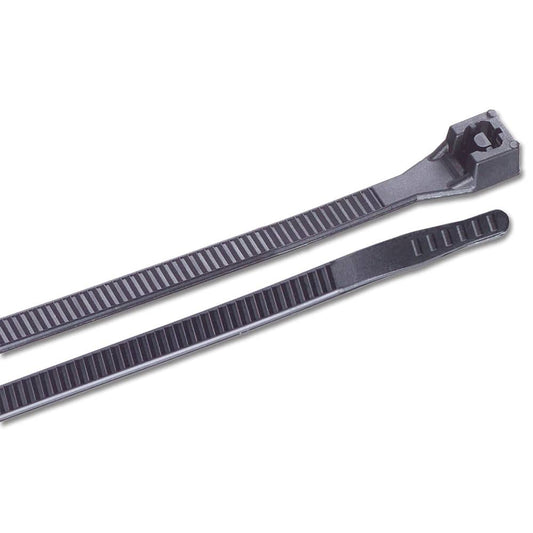 Ancor 11" UV Black Standard Cable Zip Ties - 25 pack [199210] - Twin Screws Marine Service