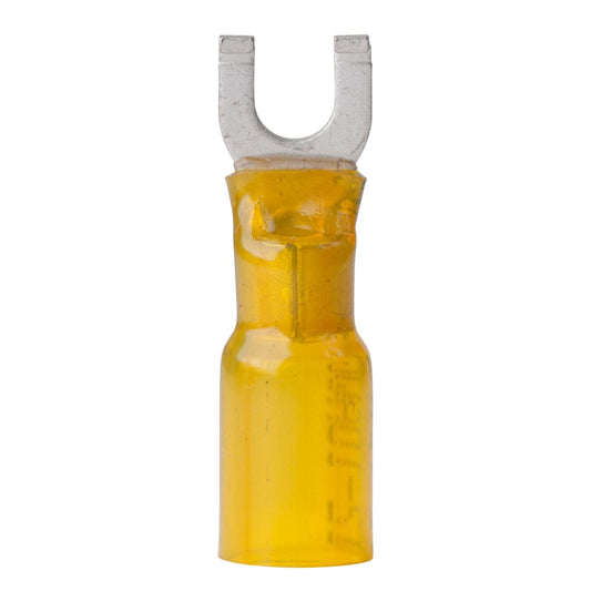 Ancor 12-10 Gauge - #10 Heat Shrink Spade Terminals - 100-Pack [315399] - Twin Screws Marine Service