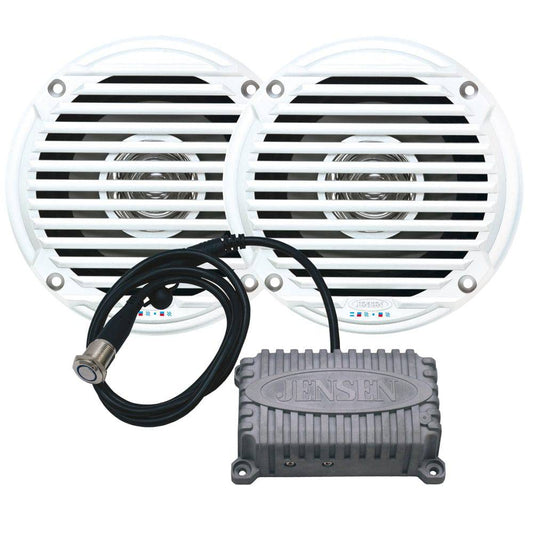 JENSEN CPM50 Bluetooth Package - Amplifier  5" Speakers [CPM50] - Twin Screws Marine Service