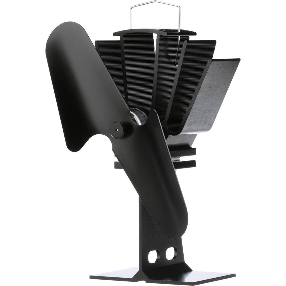Ecofan Original Heat Powered Stove Fan - Black Blade [800CAXBX] - Twin Screws Marine Service