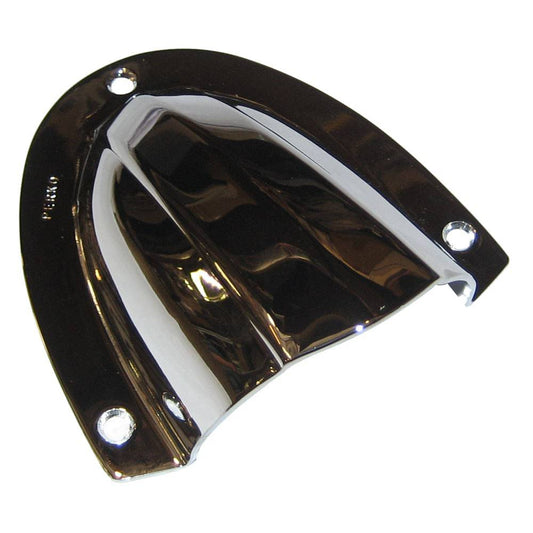Perko Clam Shell Ventilator - Chrome Plated Brass - 4" x 3-3/4" [0339DP0CHR] - Twin Screws Marine Service