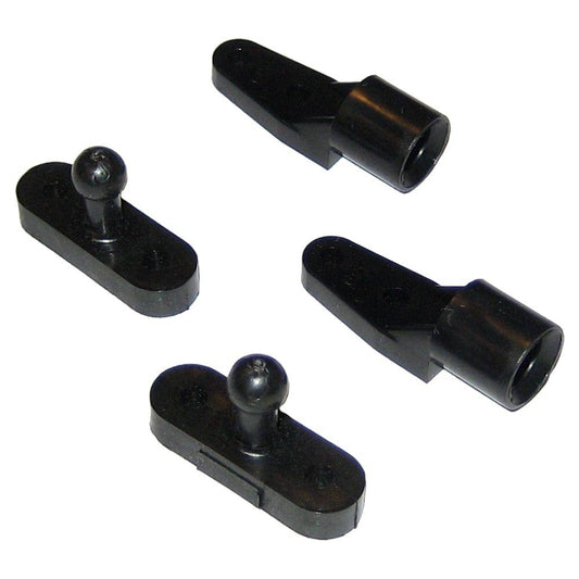 Perko Door Catches - Black Nylon - Pair [0559DP] - Twin Screws Marine Service