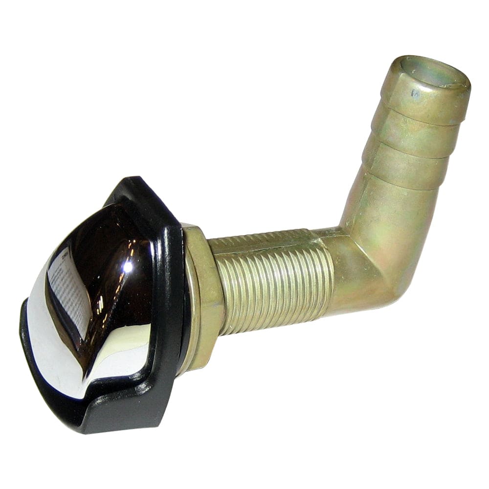 Perko Gas Tank Vent w/Swivel Elbow - Chrome/Black [0561DP4CHR] - Twin Screws Marine Service