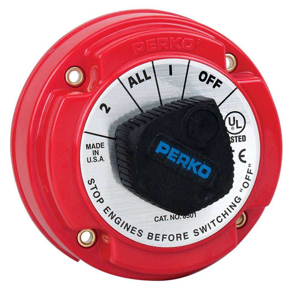 Perko Medium Duty Battery Selector Switch - 250A Continuous [8501DP] - Twin Screws Marine Service