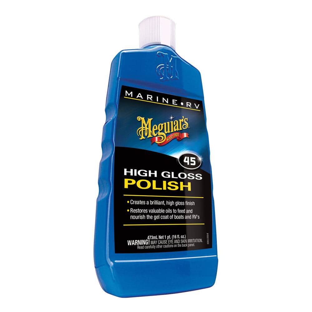 Meguiar's #45 Boat/RV Polish & Gloss Enhancer - 16oz [M4516] - Twin Screws Marine Service