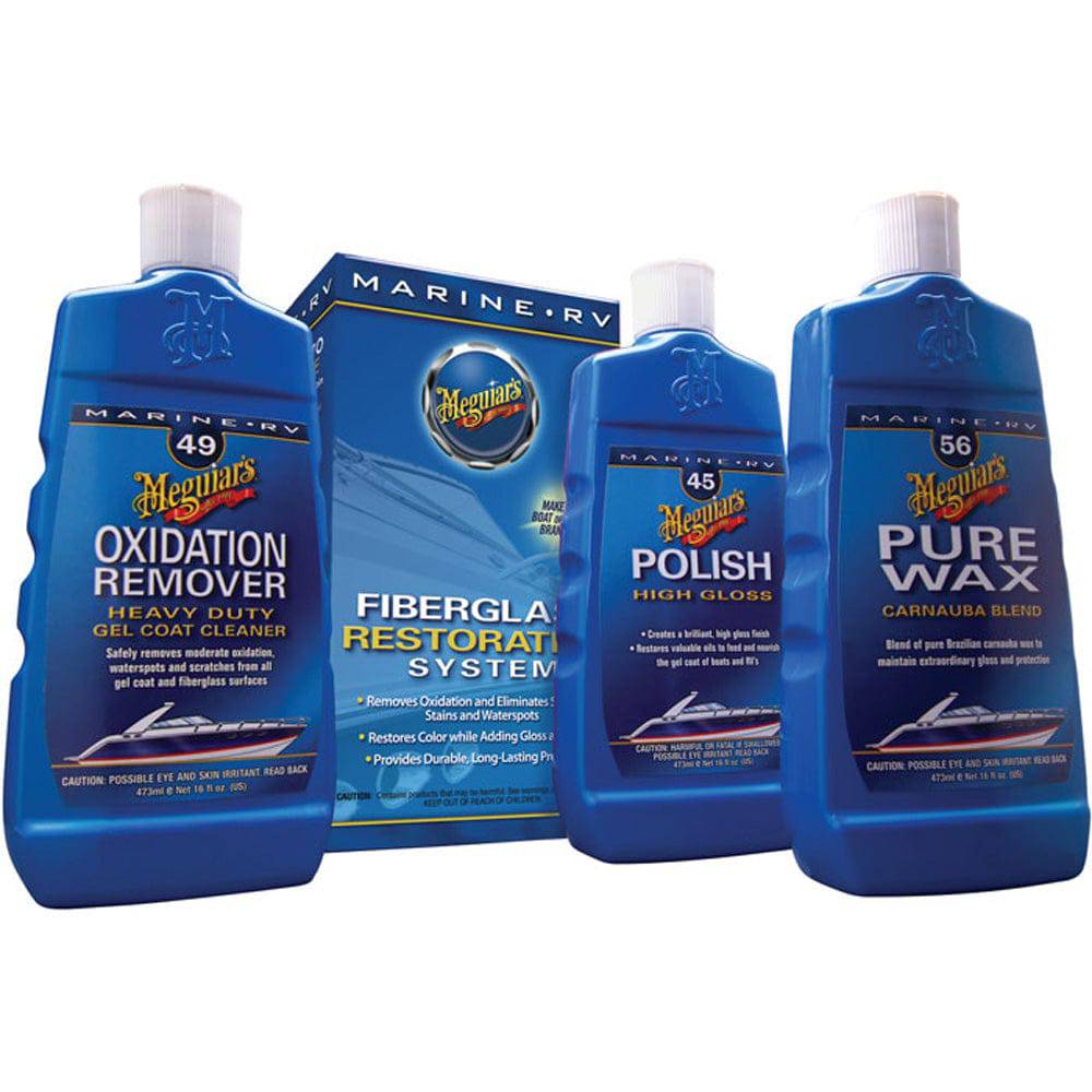 Meguiar's MG Fiberglass Oxidation Removal Kit [M4965] - Twin Screws Marine Service