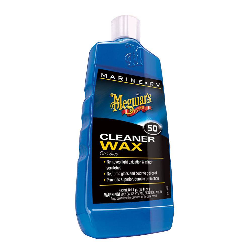 Meguiar's #50 Boat/RV Cleaner Wax - Liquid 16oz [M5016] - Twin Screws Marine Service