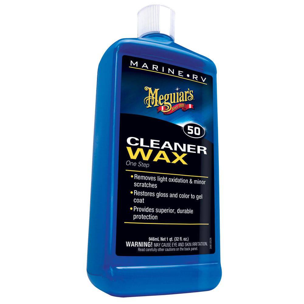 Meguiar's #50 Boat/RV Cleaner Wax - Liquid 32oz [M5032] - Twin Screws Marine Service