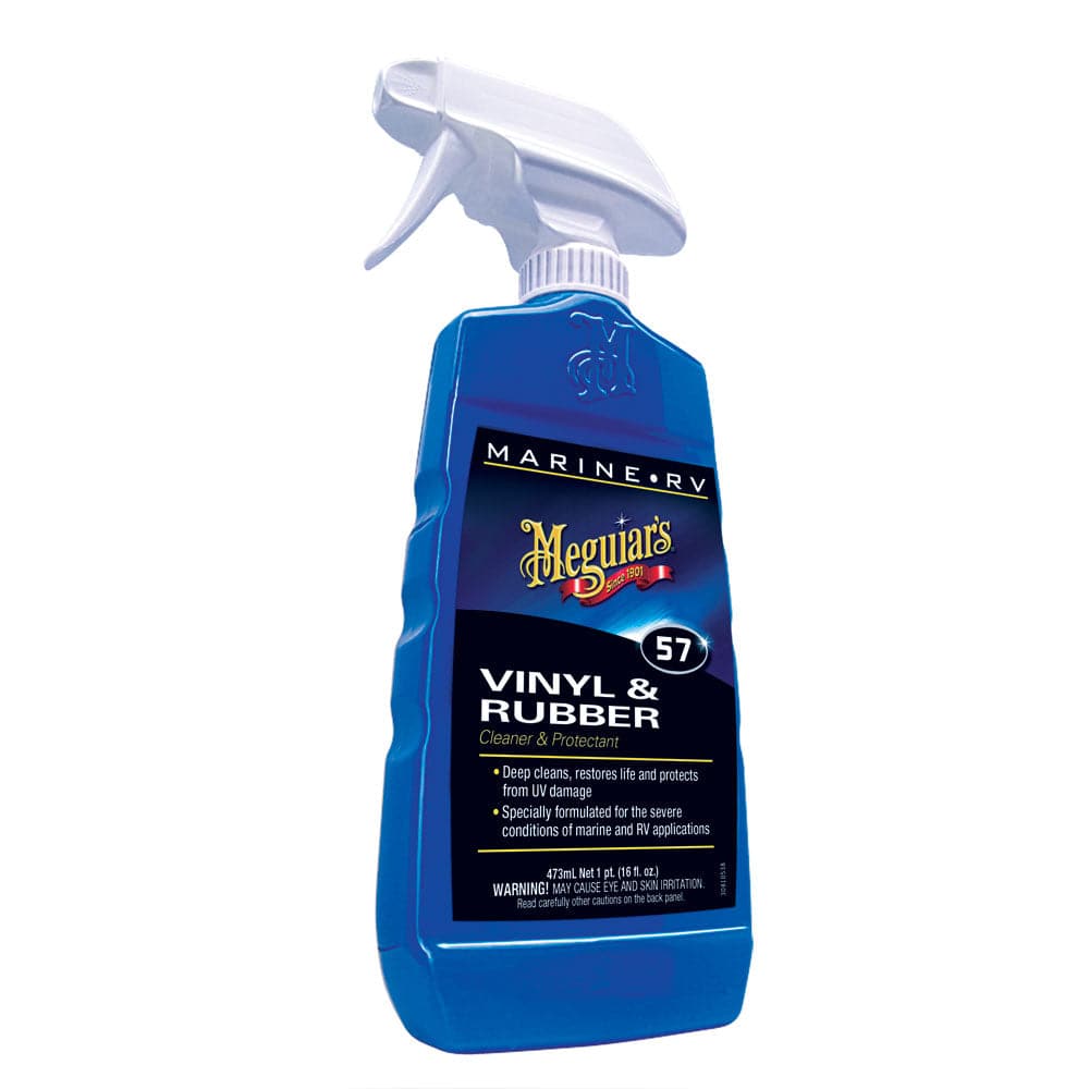 Meguiar's #57 Vinyl and Rubber Clearner/Conditioner - 16oz [M5716] - Twin Screws Marine Service