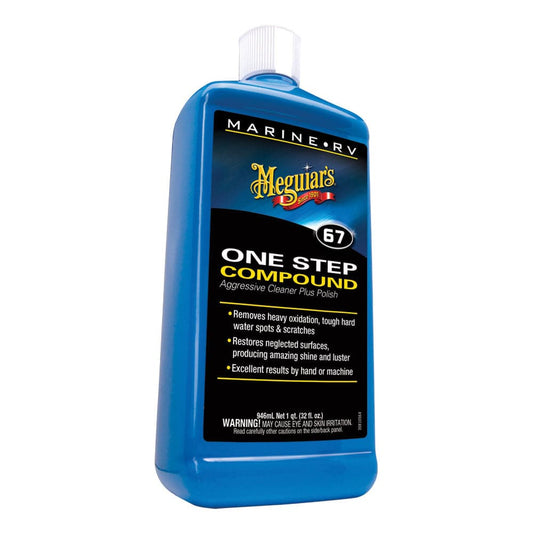 Meguiar's #67 One-Step Compound - 32oz [M6732] - Twin Screws Marine Service