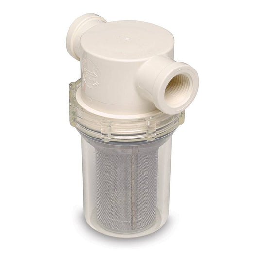 Shurflo by Pentair 3/4" Raw Water Strainer - 50 Mesh Screen [253-220-01] - Twin Screws Marine Service