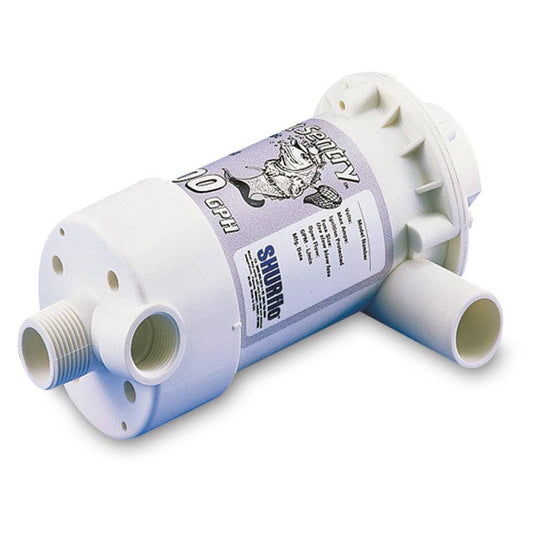 Shurflo by Pentair BAIT SENTRY 500 Magnetic Drive Livewell Pump - 500 GPH [1700-001-030] - Twin Screws Marine Service