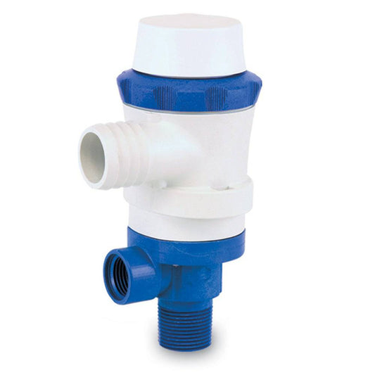 Shurflo by Pentair PIRANHA Livewell 600 Pump - 12 VDC, 600 GPH [357-013-10] - Twin Screws Marine Service