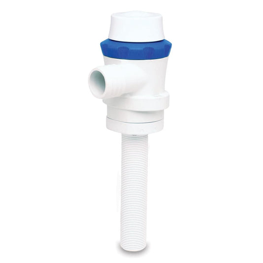 Shurflo by Pentair PIRANHA Straight Port Aerator 600 Livewell Pump - 12 VDC, 600 GPH [357-012-10] - Twin Screws Marine Service