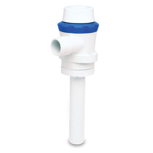 Shurflo by Pentair PIRANHA Straight Port Aerator 1100 Livewell Pump - 12 VDC, 600 GPH [357-102-10] - Twin Screws Marine Service