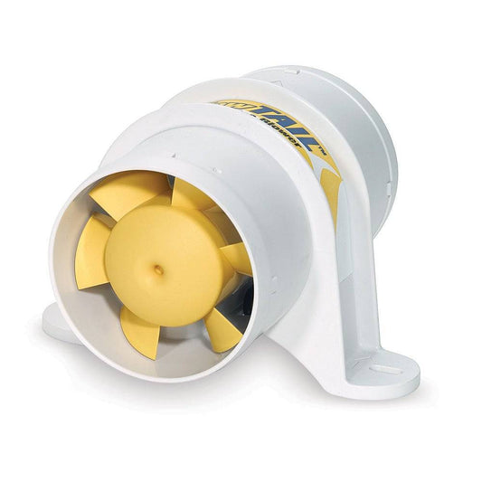 Shurflo by Pentair YELLOWTAIL 3" Marine Blower - 12 VDC, 120 CFM [277-3110] - Twin Screws Marine Service