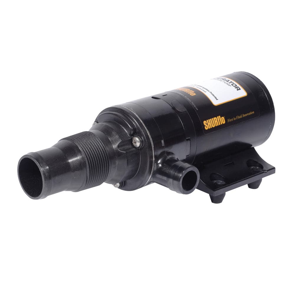 Shurflo by Pentair MACERATOR Pump w/180 Port - 12 VDC, 13 GPM [3200-101] - Twin Screws Marine Service