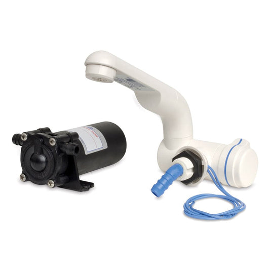 Shurflo by Pentair Electric Faucet  Pump Combo - 12 VDC, 1.0 GPM [94-009-20] - Twin Screws Marine Service