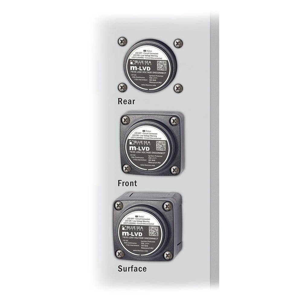 Blue Sea 7635 m-LVD Low Voltage Disconnect [7635] - Twin Screws Marine Service