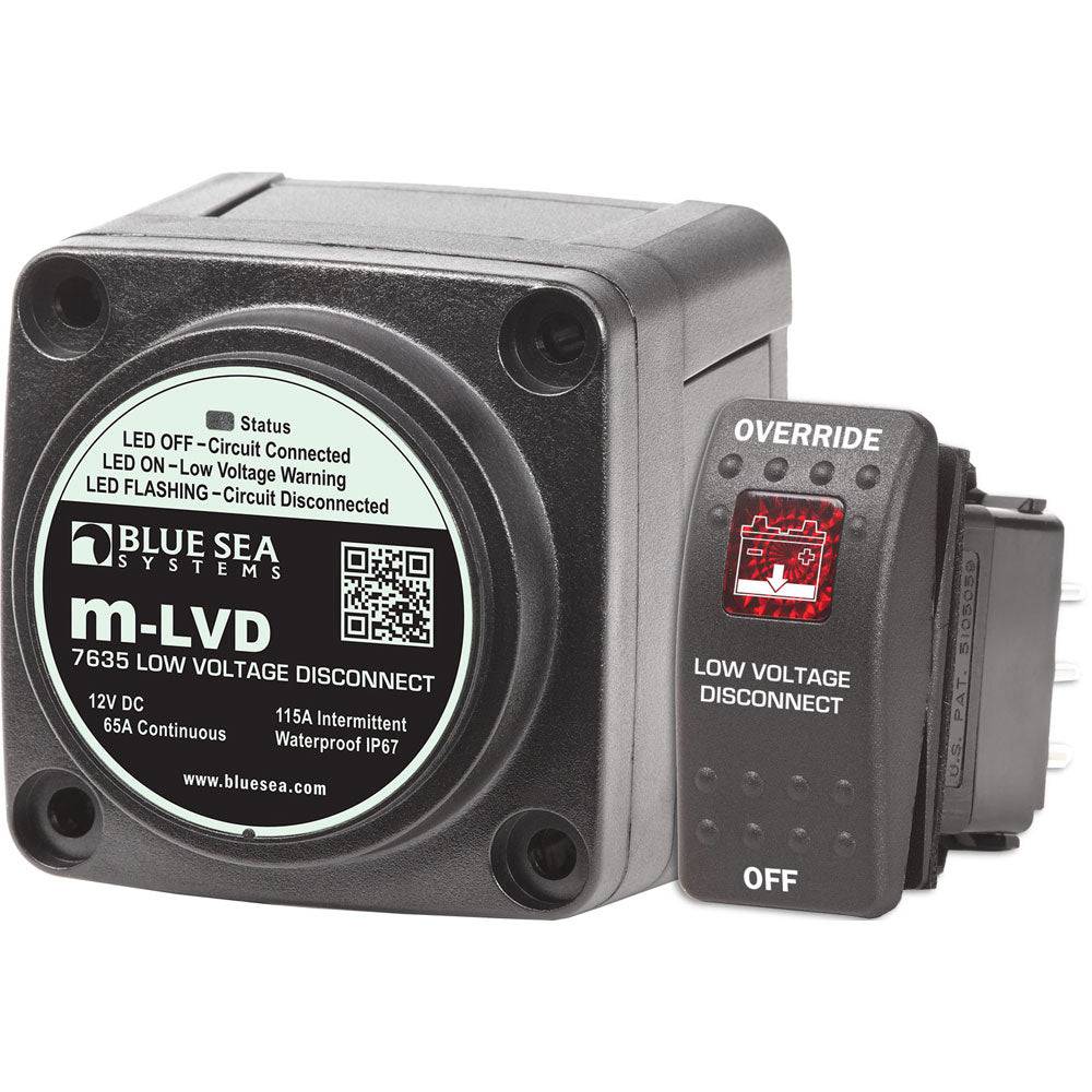 Blue Sea 7635 m-LVD Low Voltage Disconnect [7635] - Twin Screws Marine Service