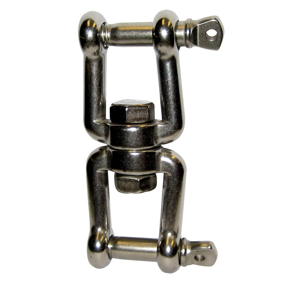 Quick SW8 Anchor Swivel - 8mm Stainless Steel Jaw Jaw Swivel - f/11-16lb. Anchors [MSVGGGX08000] - Twin Screws Marine Service