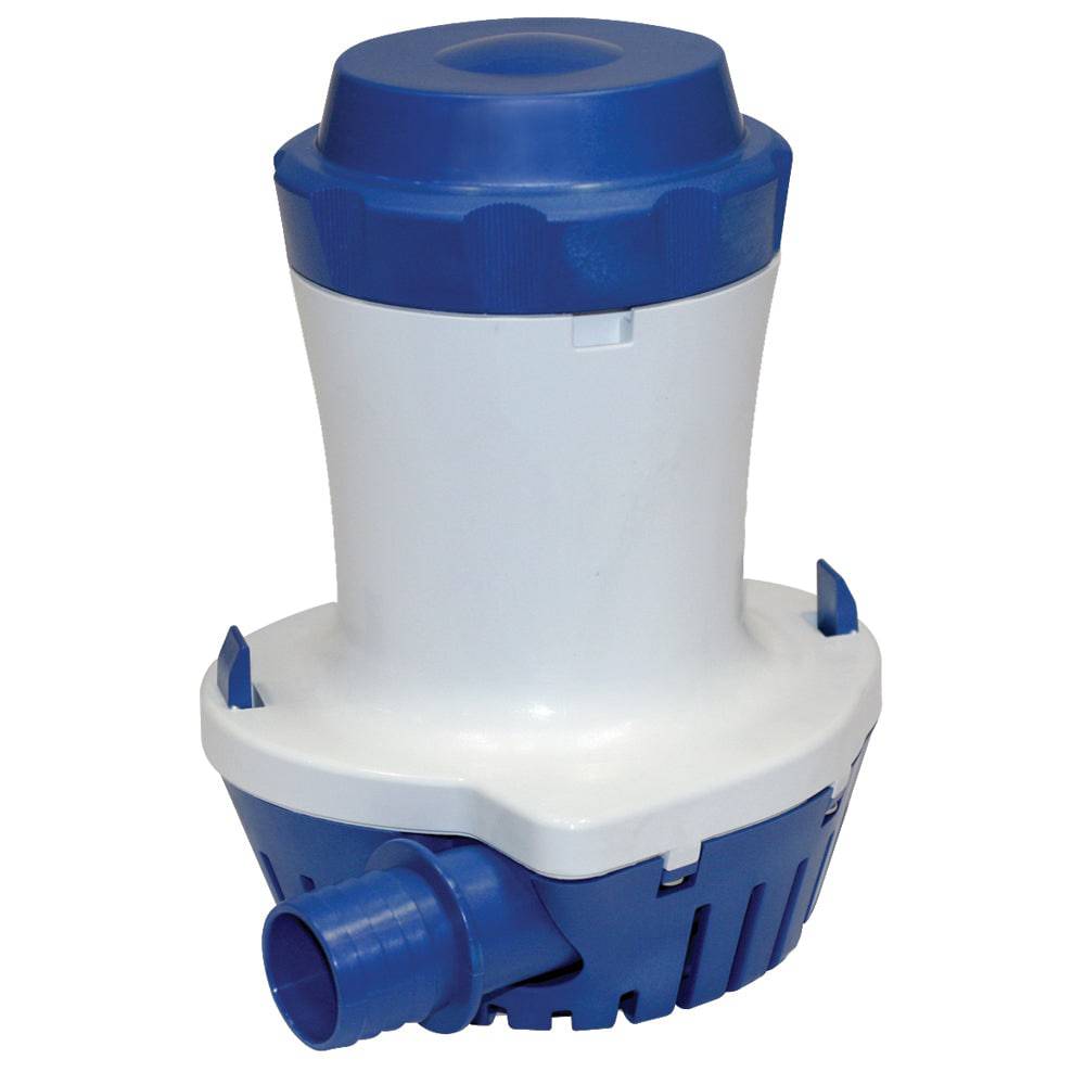 Shurflo by Pentair 2000 Bilge Pump - 24VDC, 2000GPH - 1-1/8" Port Submersible [358-110-10] - Twin Screws Marine Service
