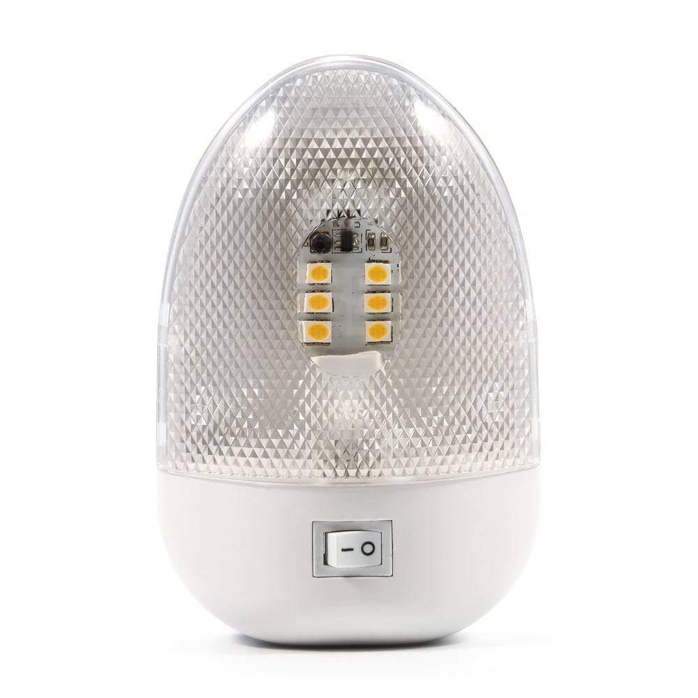 Camco LED Single Dome Light - 12VDC - 160 Lumens [41331] - Twin Screws Marine Service
