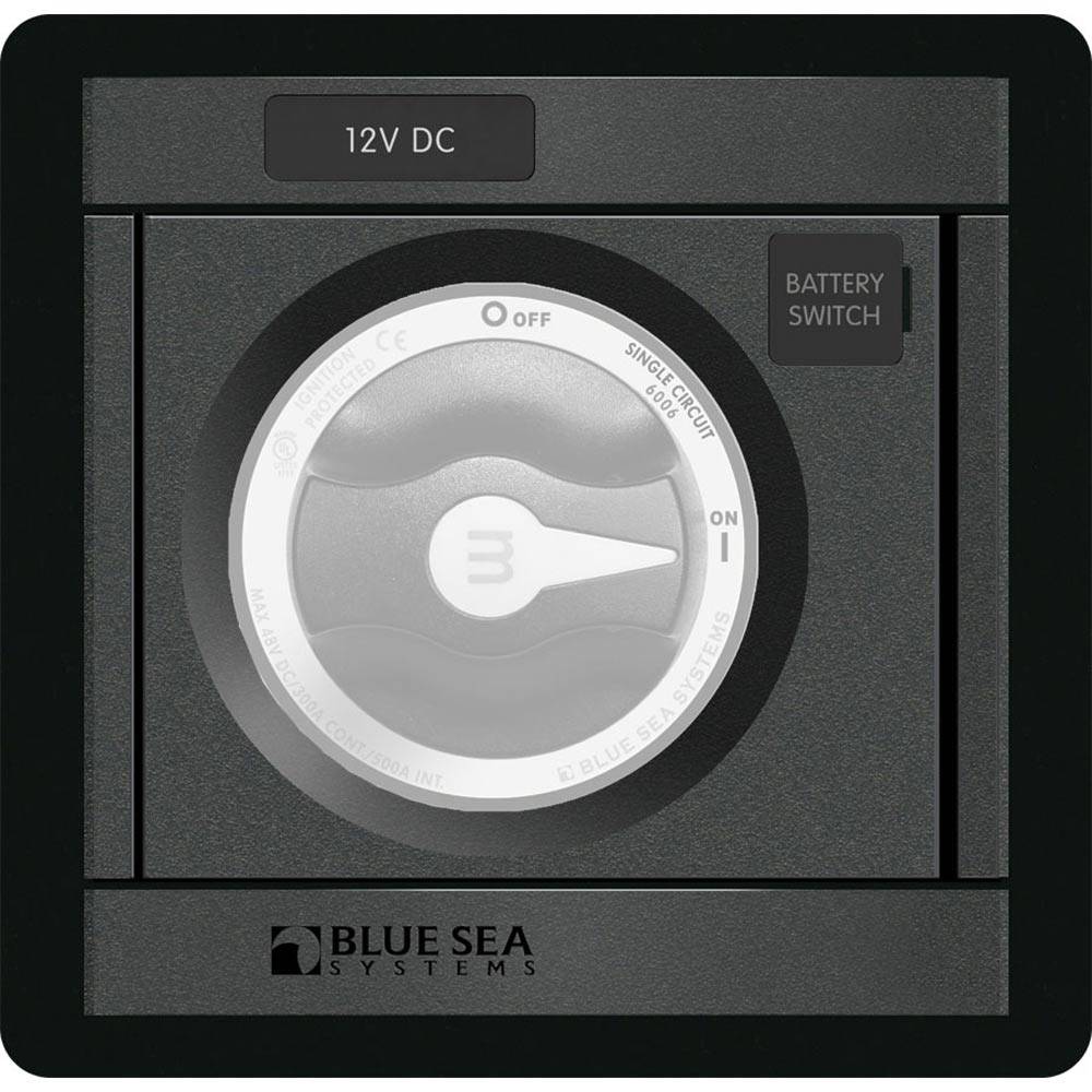 Blue Sea 1139 DC M-Series Black Panel Square [1139] - Twin Screws Marine Service