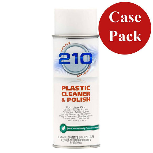 Camco 210 Plastic Cleaner Polish - 14oz Spray - Case of 12 [40934CASE] - Twin Screws Marine Service