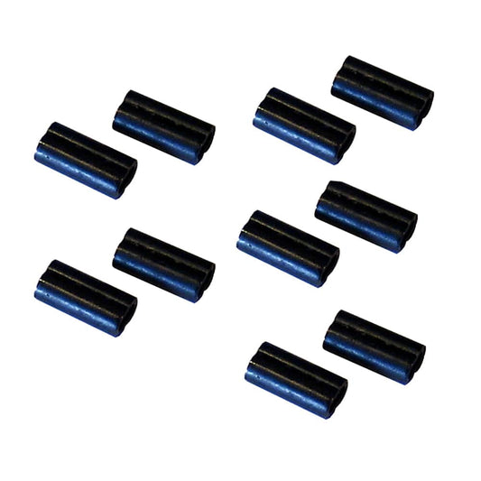 Scotty Double Line Connector Sleeves - 10 Pack [1011] - Twin Screws Marine Service