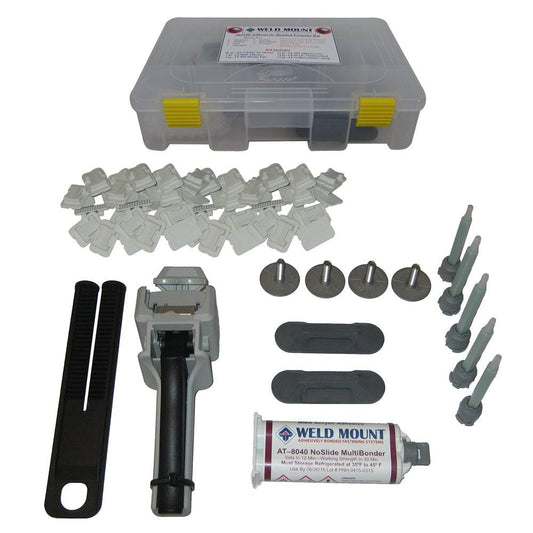 Weld Mount Adhesively Bonded Fastener Kit w/AT 8040 Adhesive [65100] - Twin Screws Marine Service