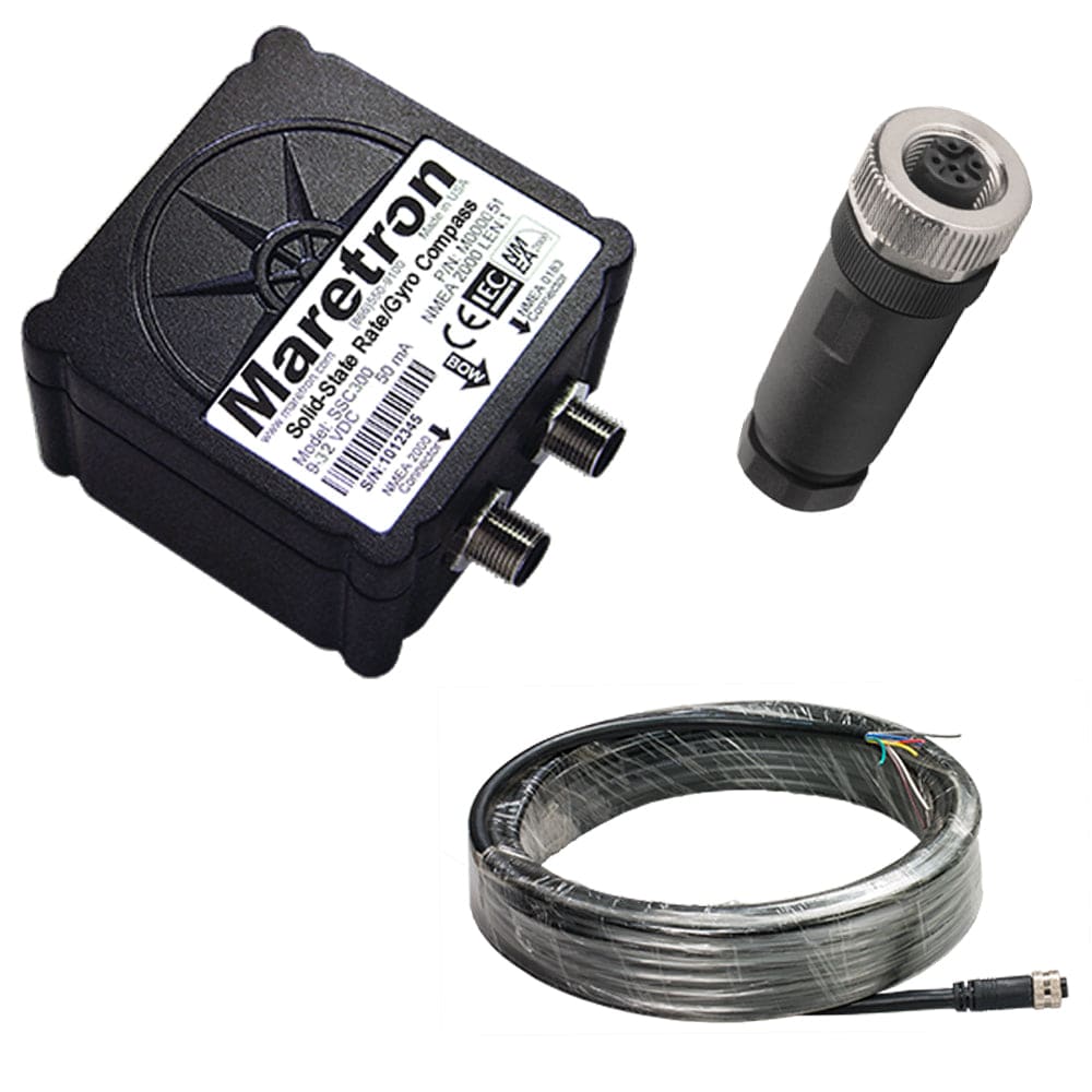 Maretron Solid-State Rate/Gyro Compass w/10m Cable & Connector [SSC300-01-KIT] - Twin Screws Marine Service