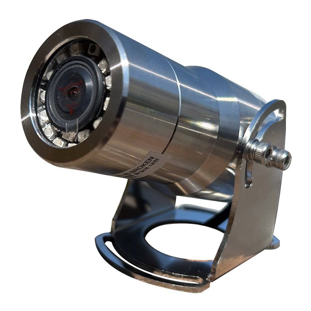 Iris 316 Stainless Steel Marine Camera  - TVL - Wide Angle - Reversible - Nitrogen Purged - Infrared [IRIS090] - Twin Screws Marine Service